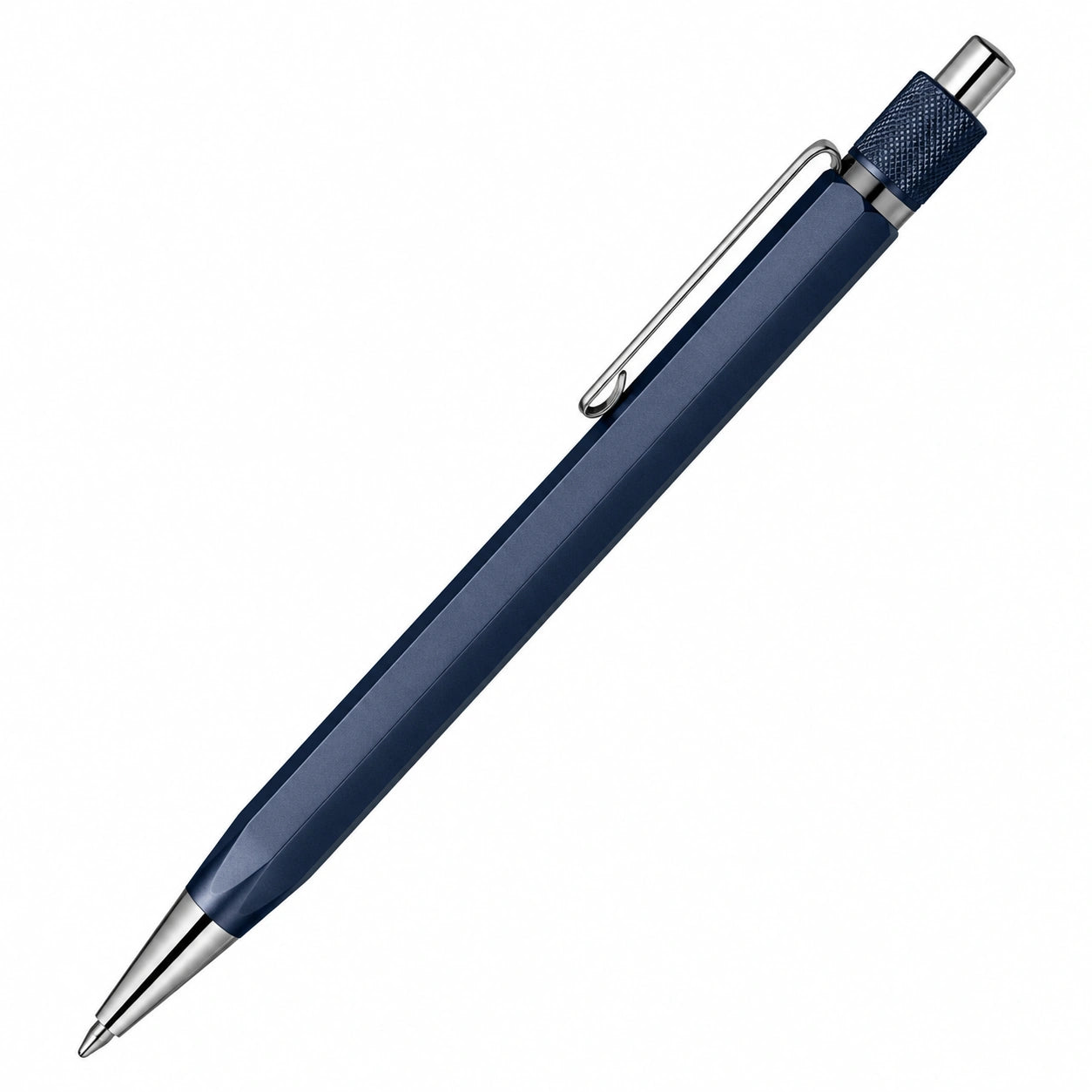 Bolígrafo Retráctil Azul Punta Fina 0.5mm