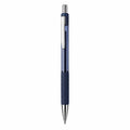 Bolígrafo retráctil azul con grip ergonómico y punta de 1.0 mm