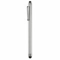 Lápiz táctil capacitivo plateado para pantallas