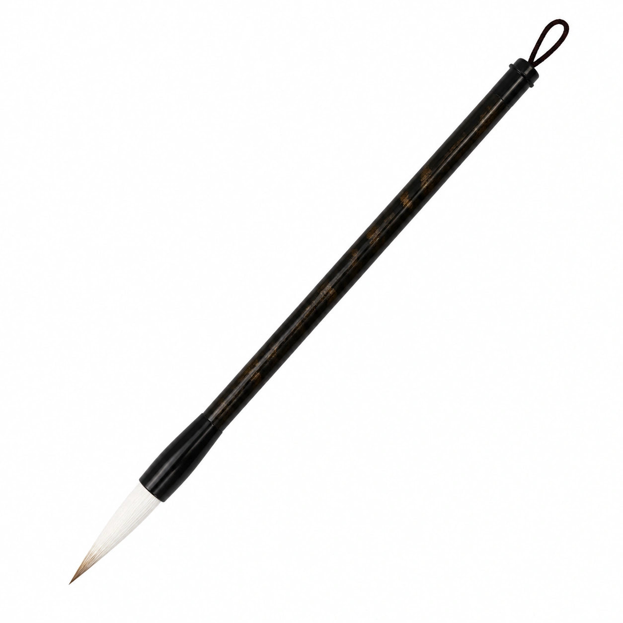 Pincel de Caligrafía China con Cerdas Largas Negro
