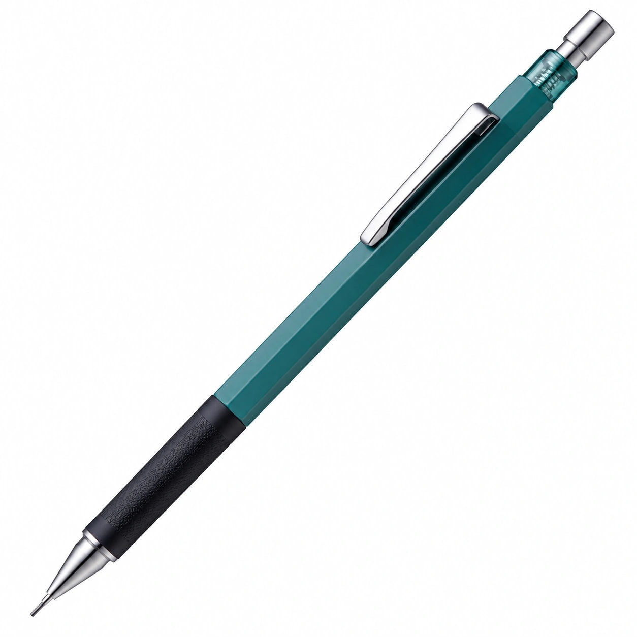 Portaminas 0.5mm Verde Diseño Ergonómico