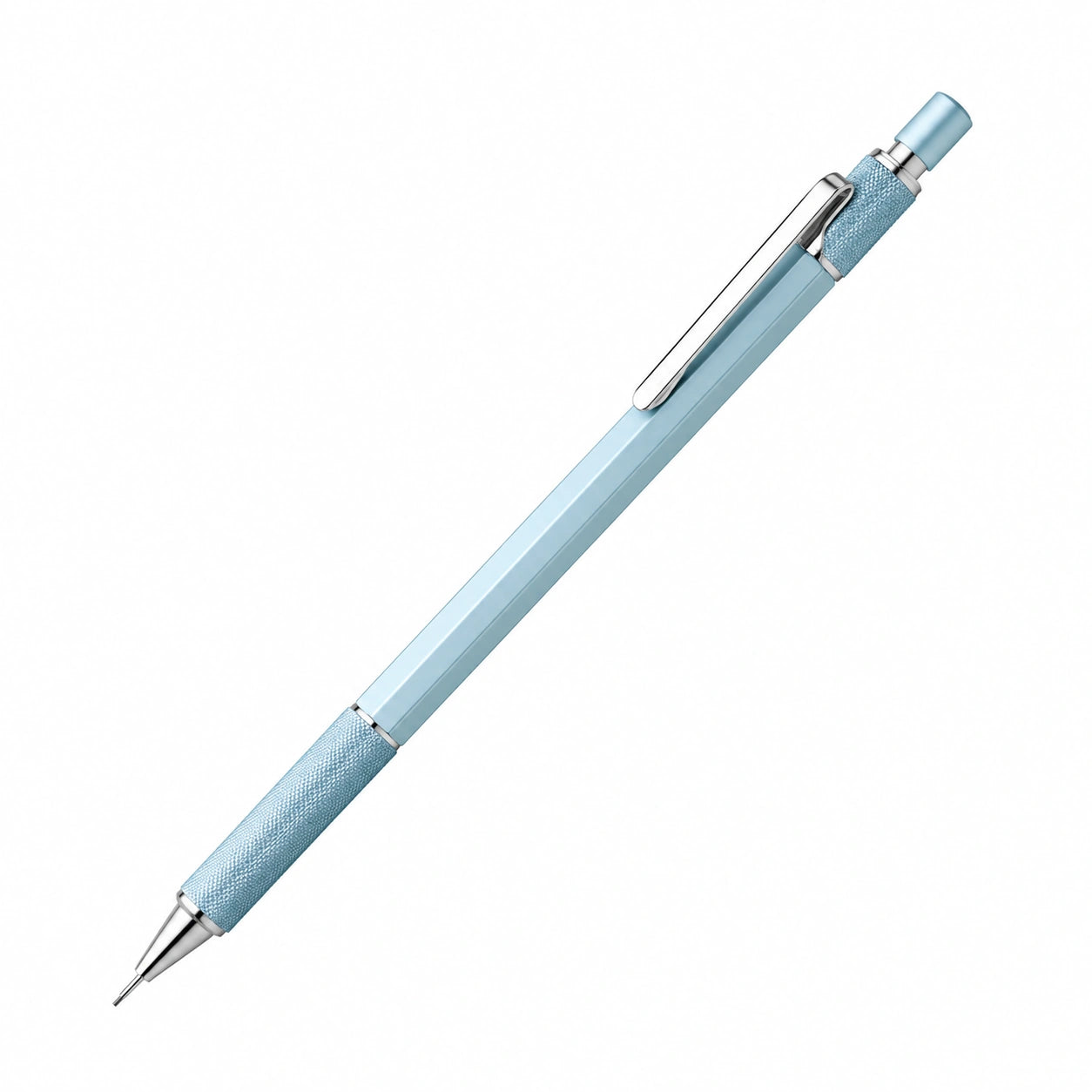 Portaminas Automático 0.5mm Azul Pastel
