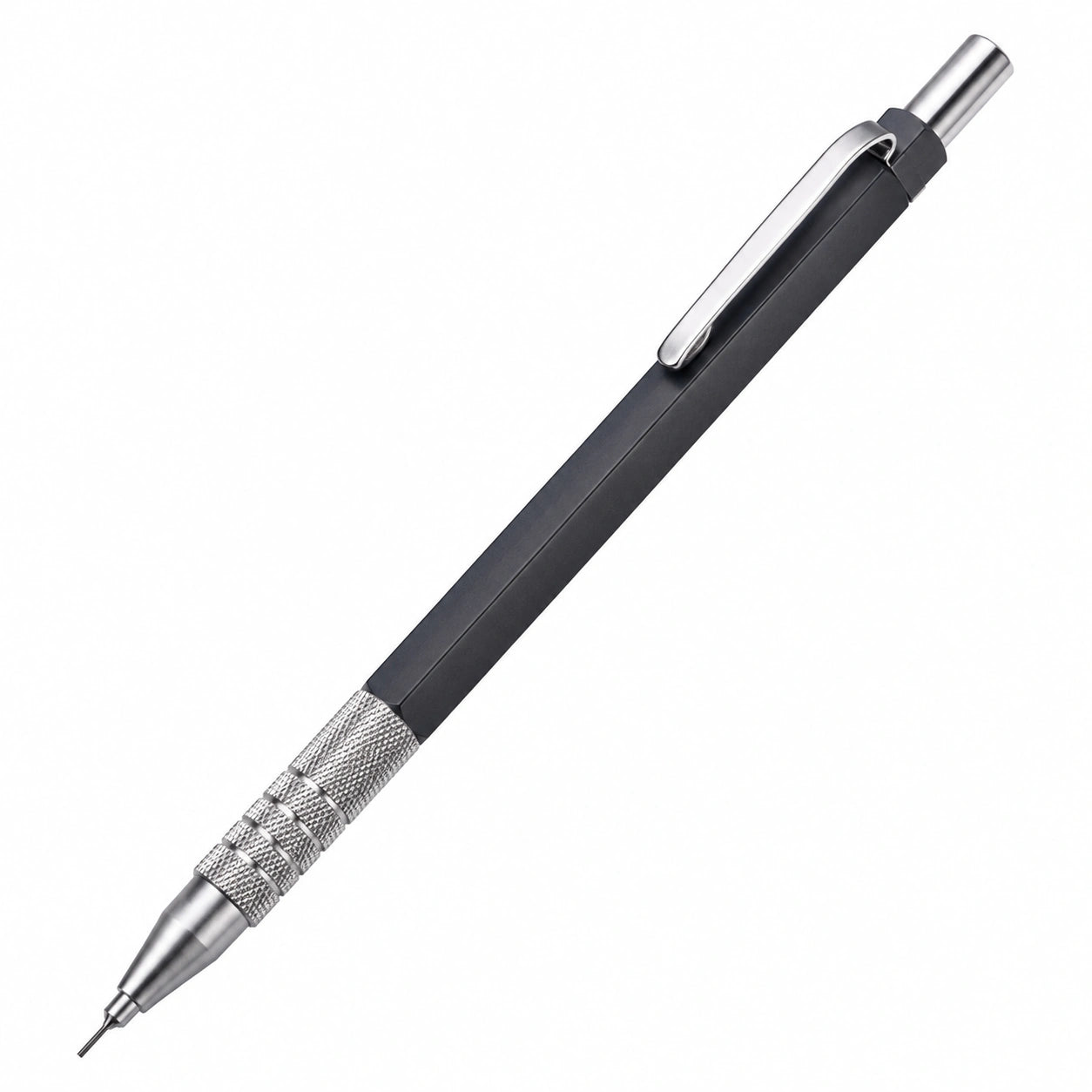 Portaminas Negro 0.5 mm con Cuerpo Ergonómico