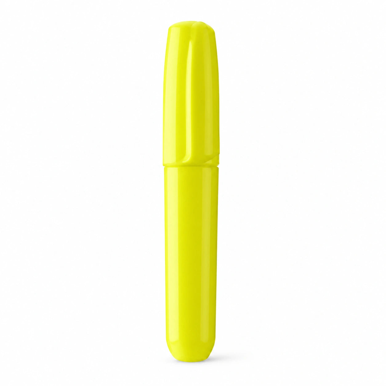 Resaltador Amarillo Fluorescente con Punta Biselada