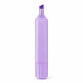 Marcador Resaltador Punta Biselada Violeta