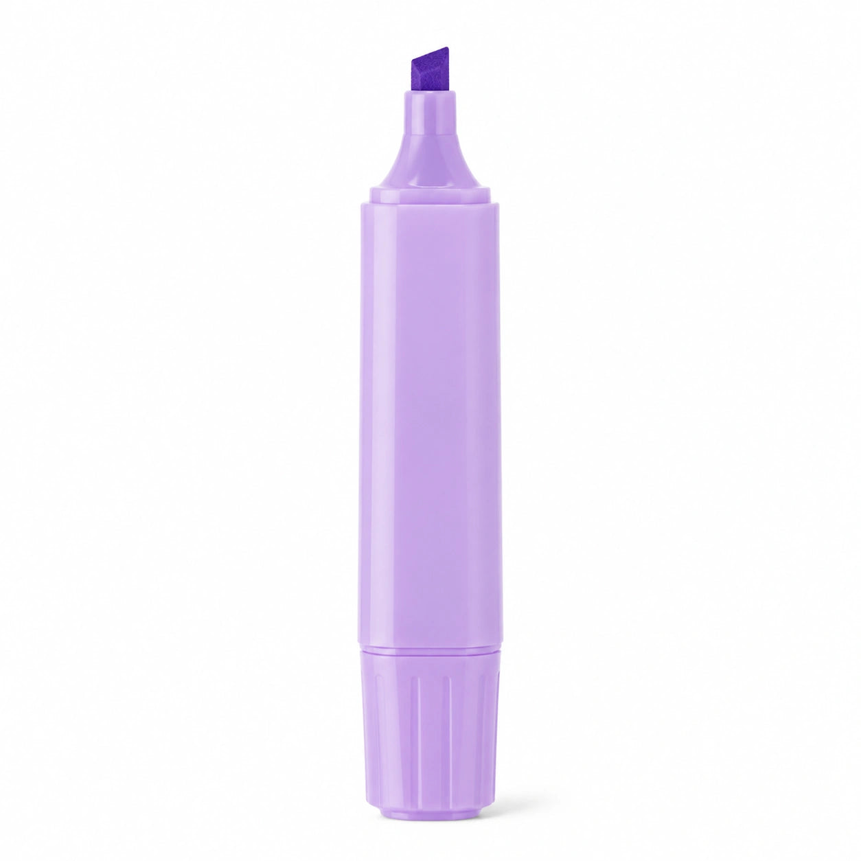 Marcador Resaltador Punta Biselada Violeta