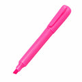Marcador Resaltador Rosa Fluorescente Punta Biselada