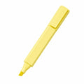 Resaltador Fluorescente Amarillo de 2mm Secado Rápido